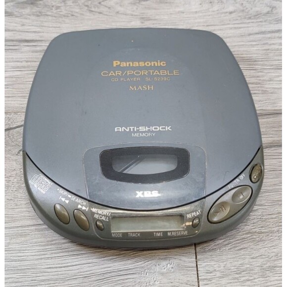 Panasonic Car Portable CD Player SL-S239C XBS Anti-Shock Mash Discman Tested - Picture 1 of 11